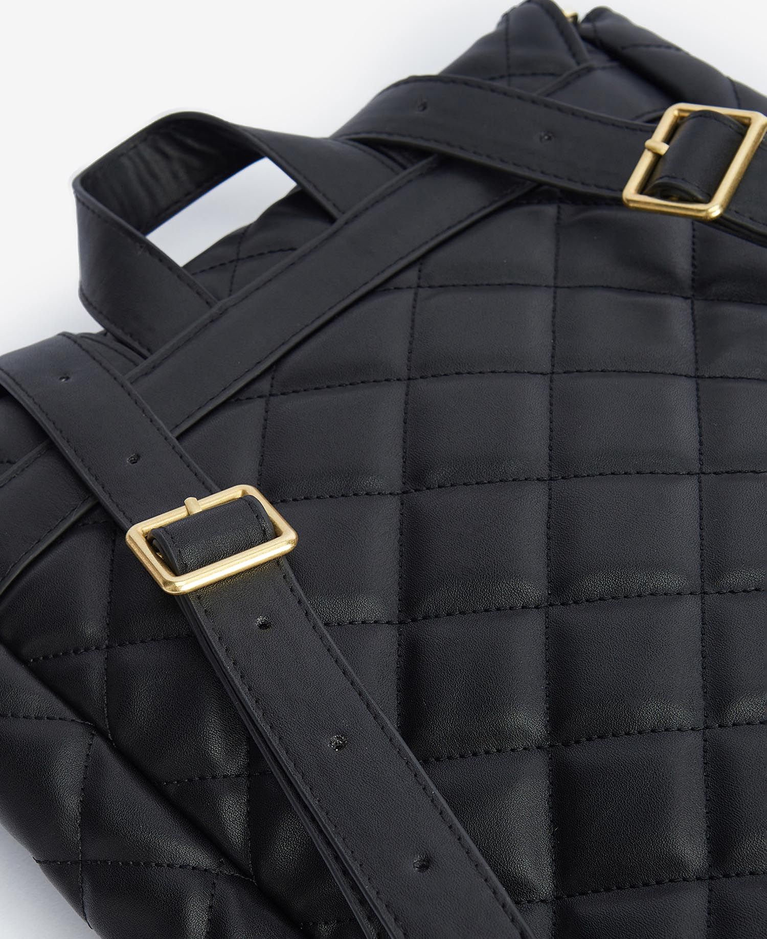 Barbour International Quilted Hoxton Backpack
