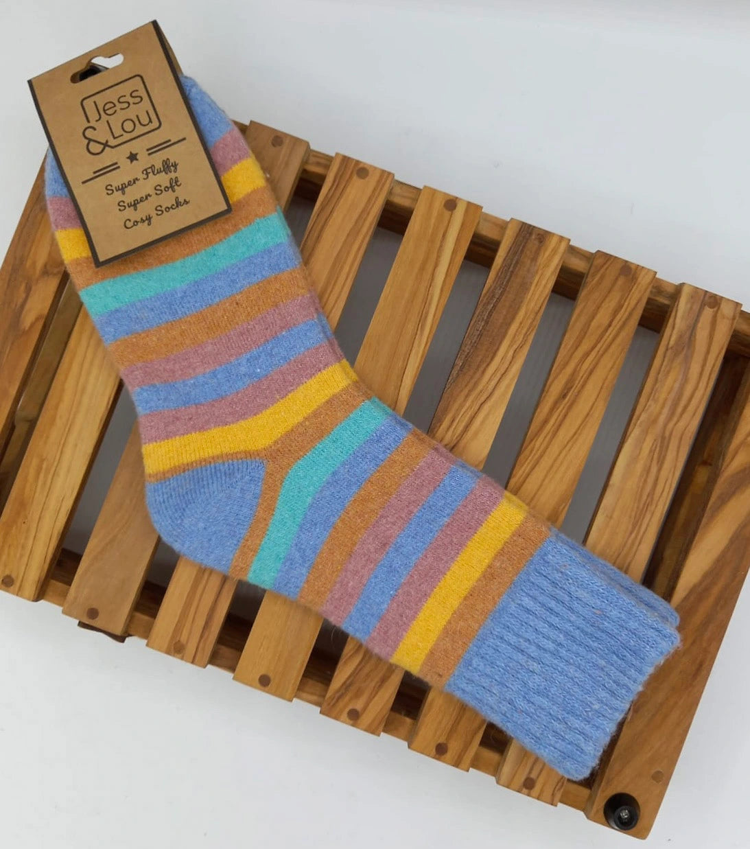 Striking Stripe Cosy Ribbed Socks