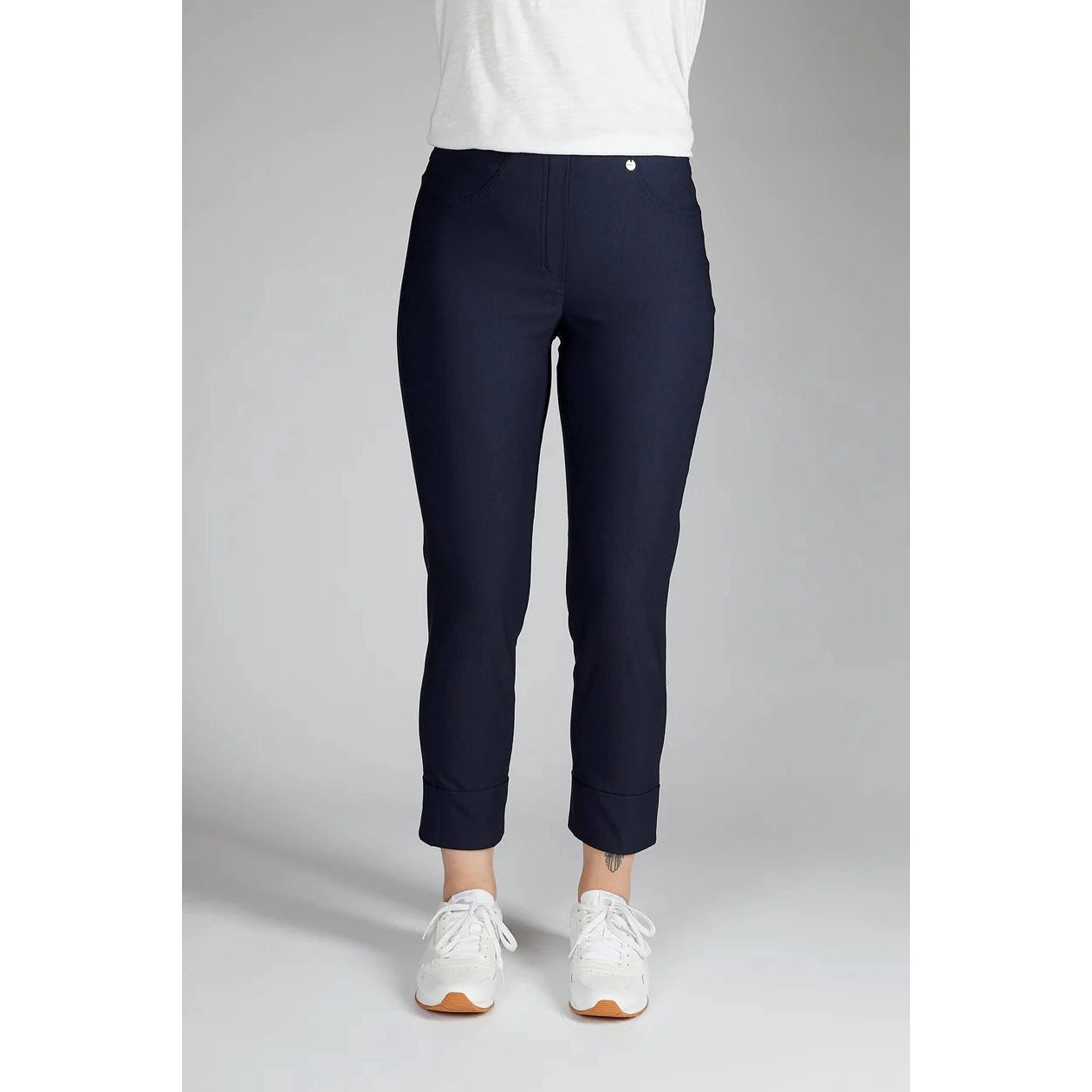Robell Bella 09 Trousers-Robell-Blue Water Clothing