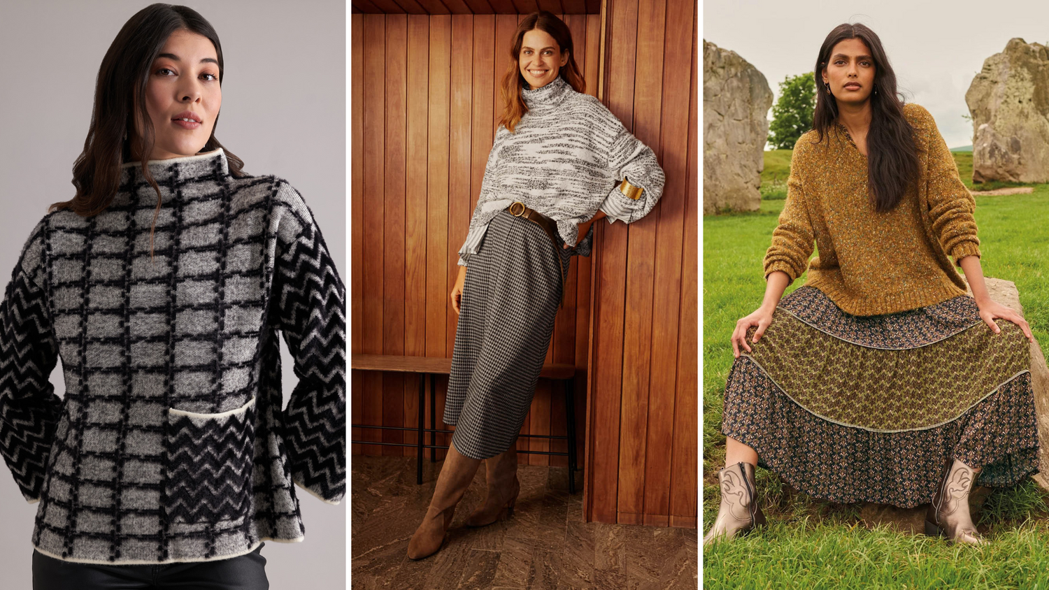 Cure the Winter Blues with Cosy Knitwear