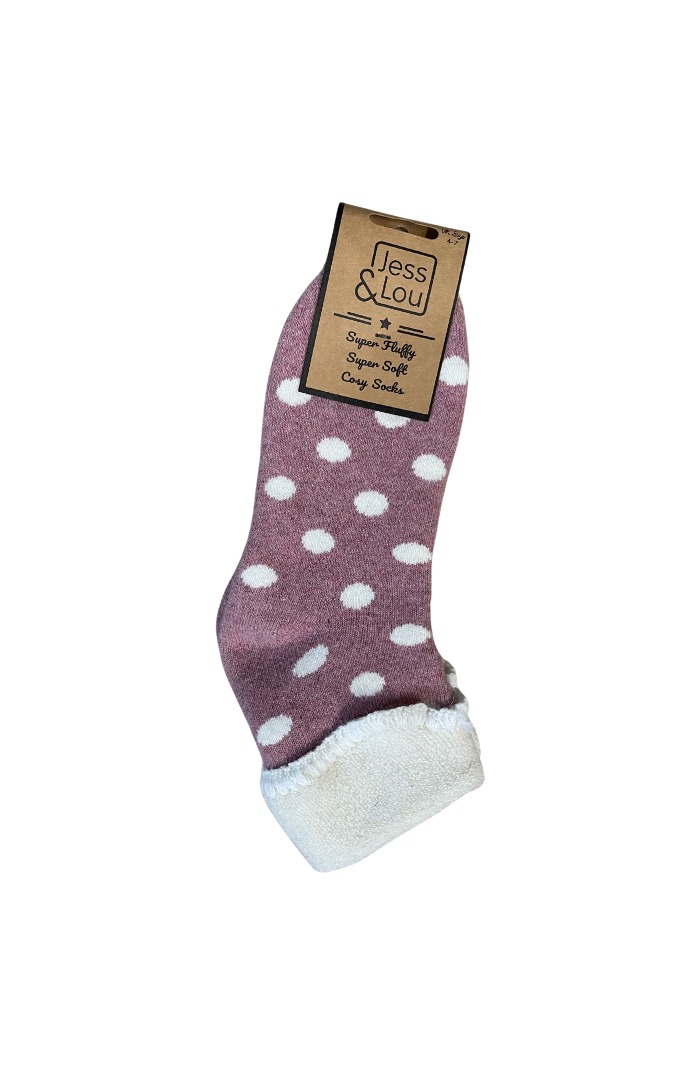 Splendid Spots Cosy Cuff Socks