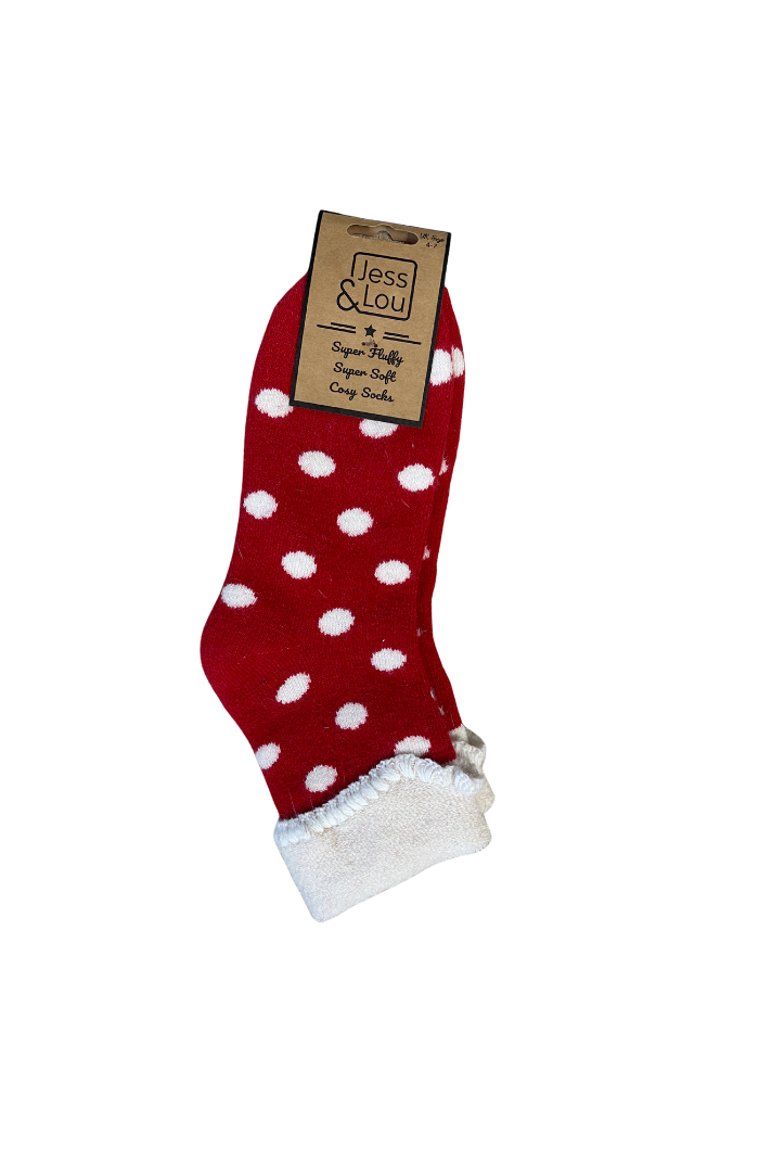 Splendid Spots Cosy Cuff Socks