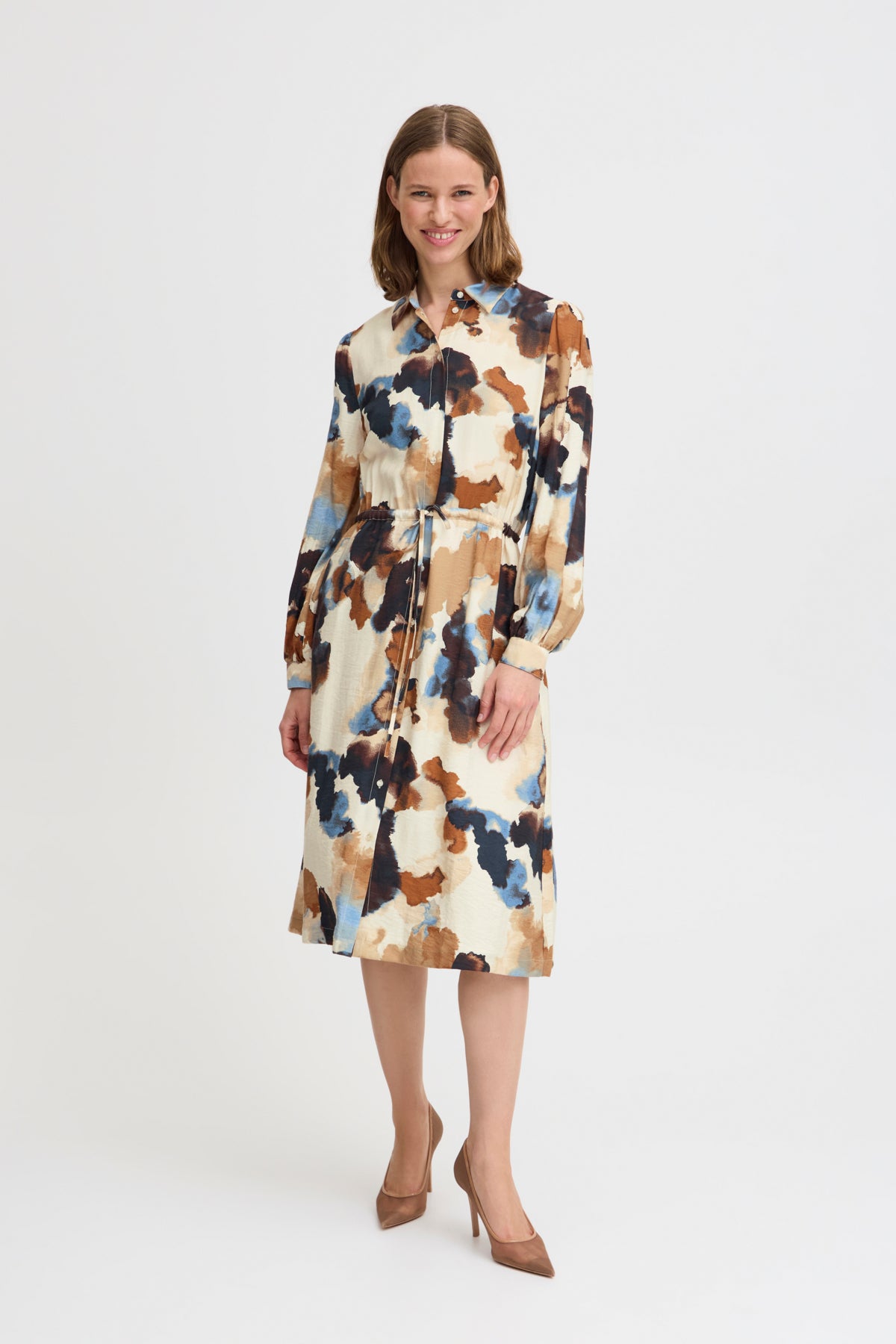 IHamma AOP Shirt Dress