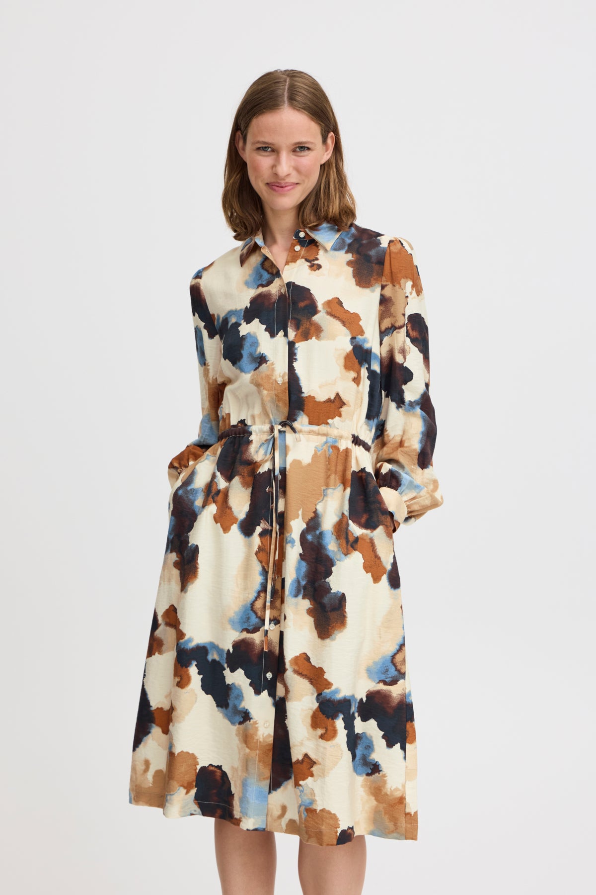 IHamma AOP Shirt Dress