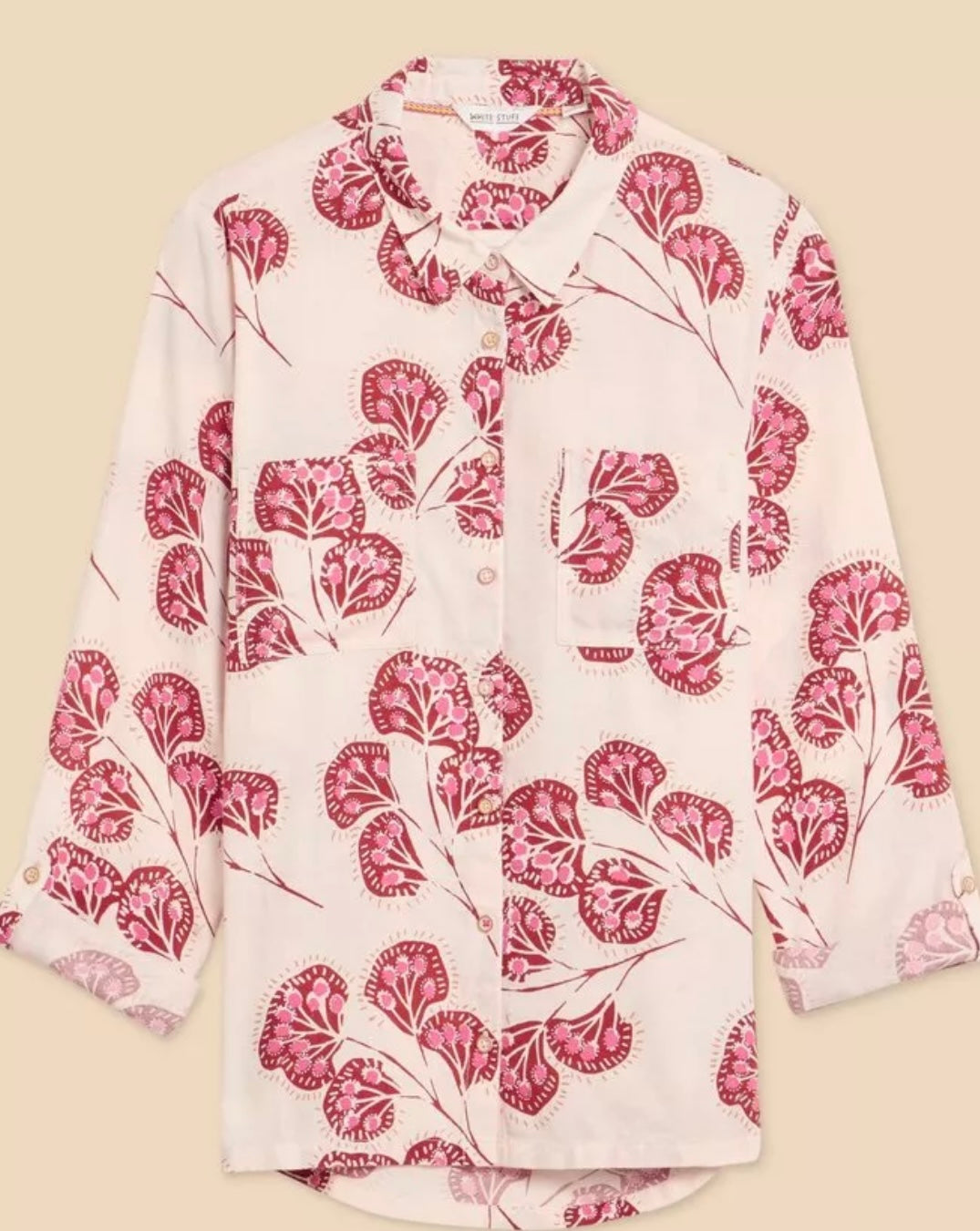 Sophie Printed Organic Cotton Shirt