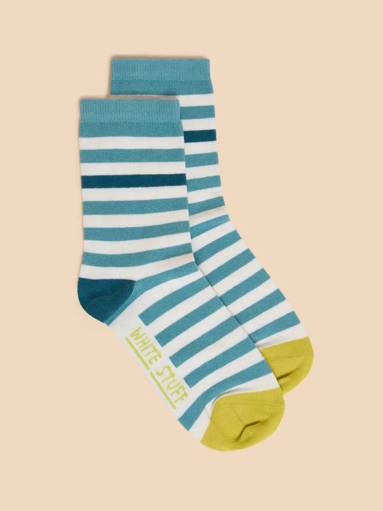 Striped Ankle Sock