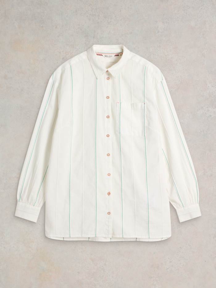 Laurel Longline Cotton Shirt