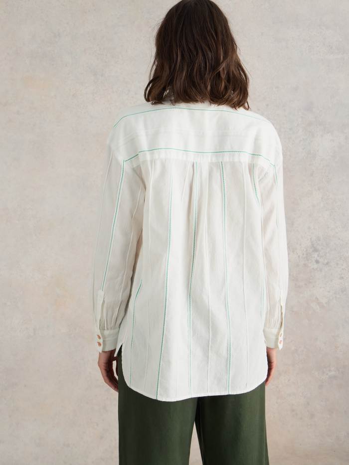 Laurel Longline Cotton Shirt