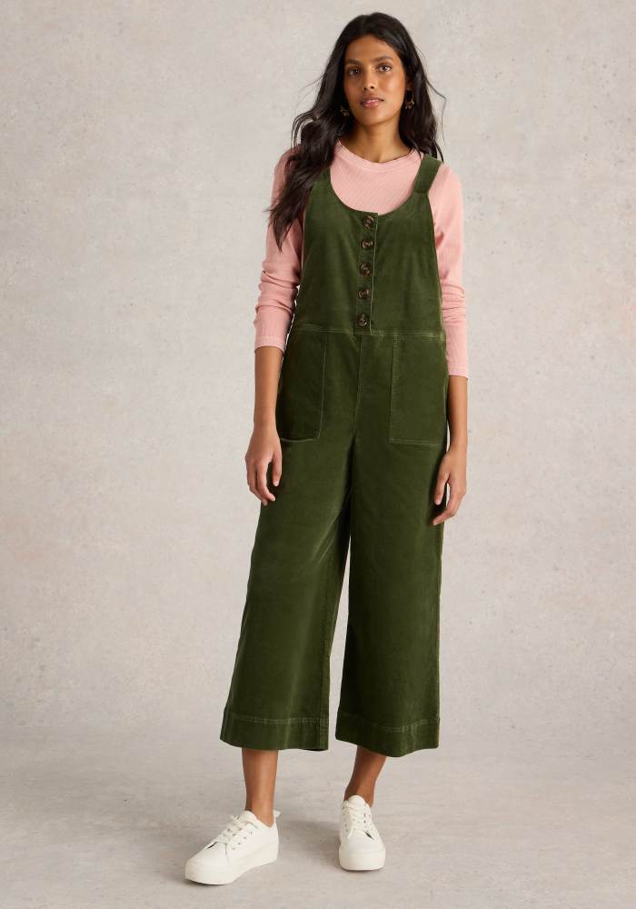 Viola Cord Dungaree