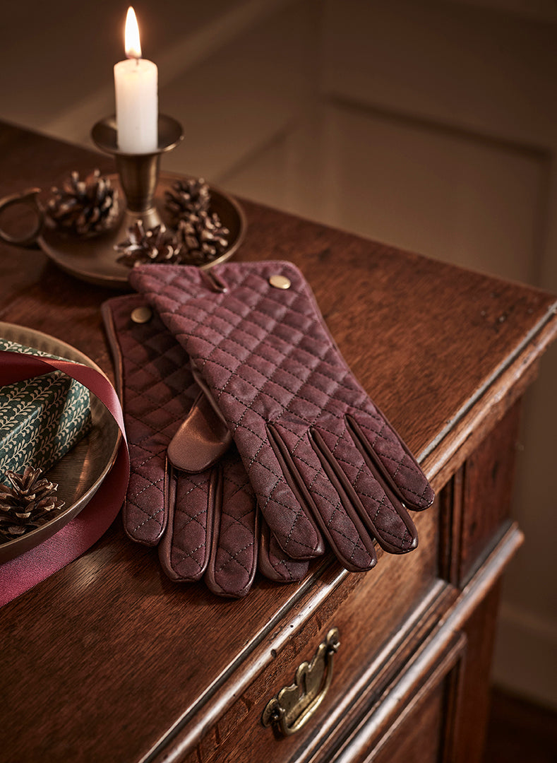 Barbour Scarlet Gloves