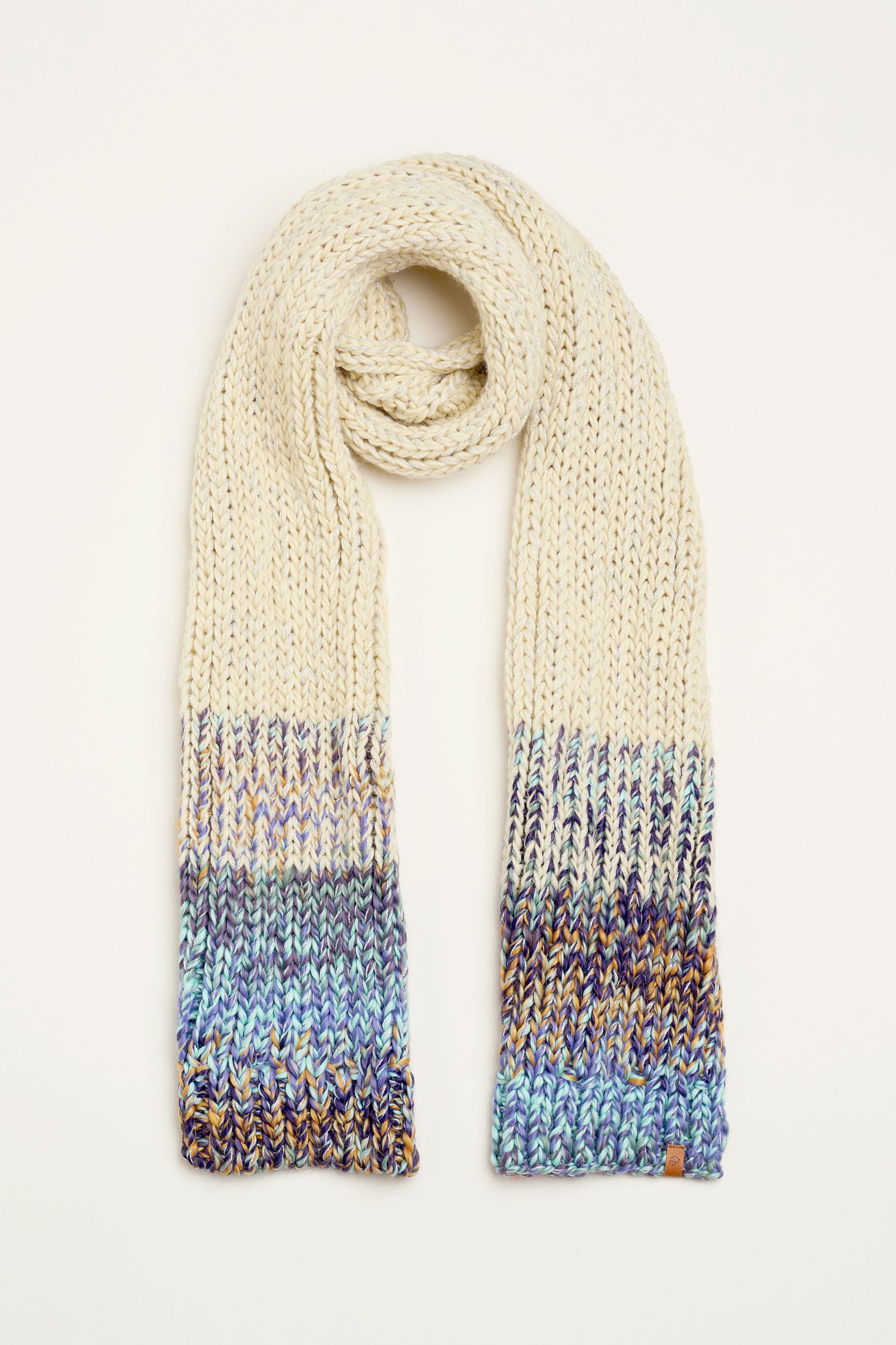 Twisted Sparke Knitted Scarf