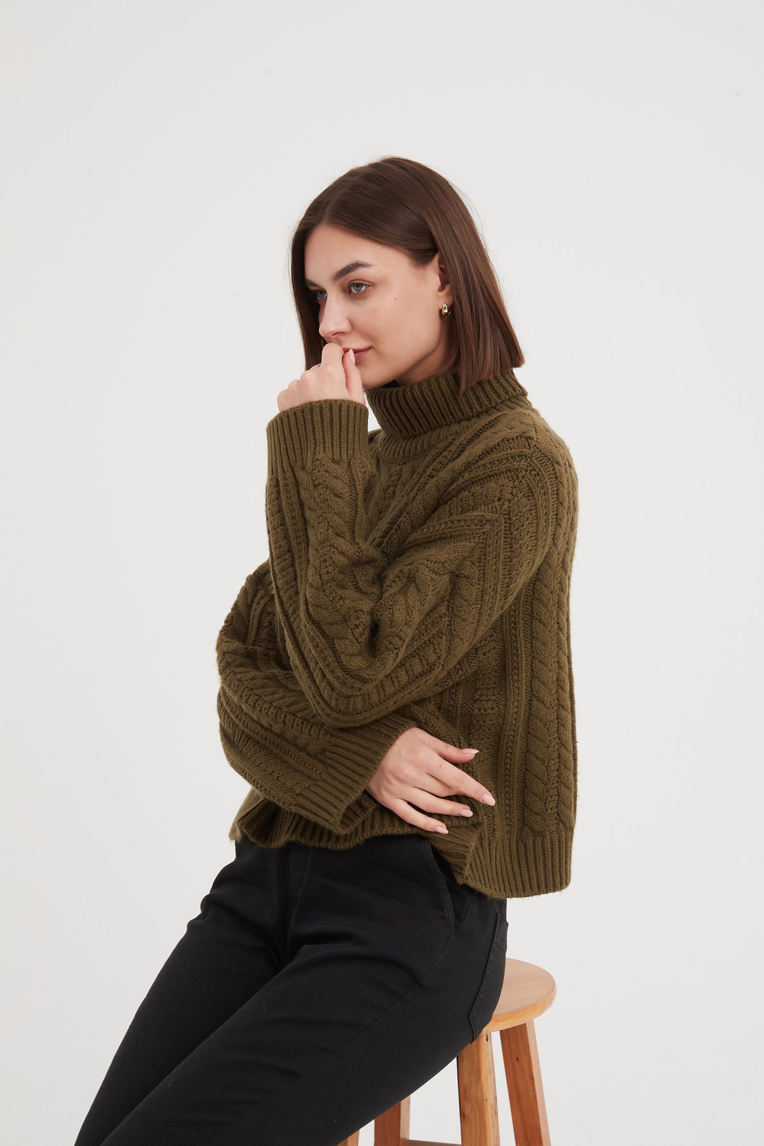 Chunky Cable Oversized Knit