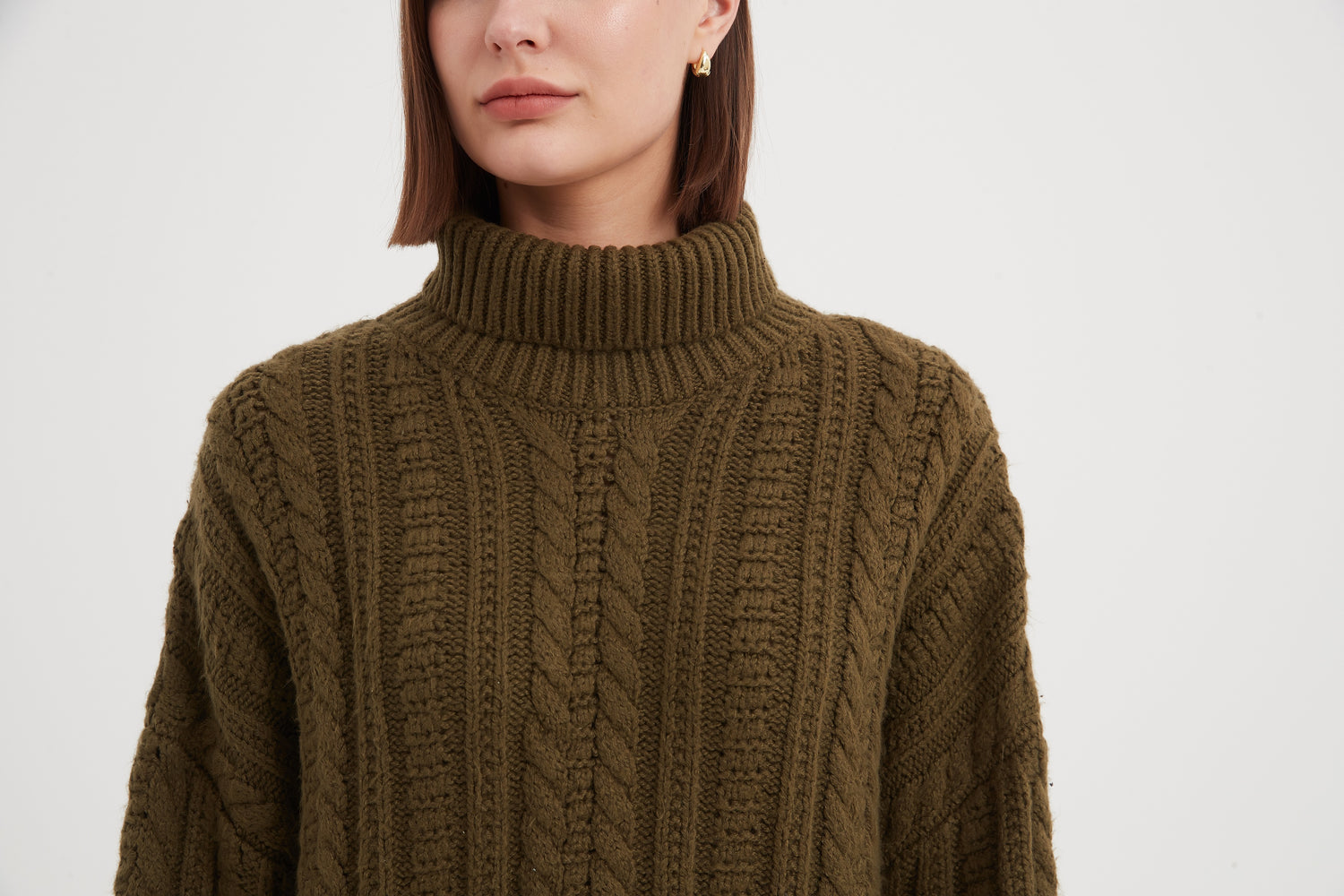 Chunky Cable Oversized Knit