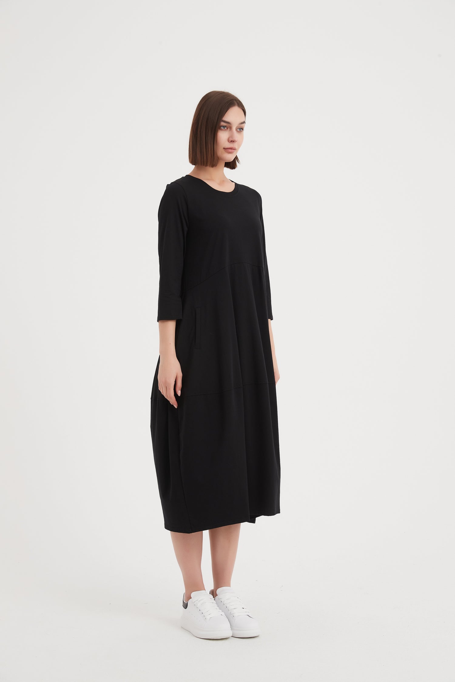 Ovoid Jersey Dress New