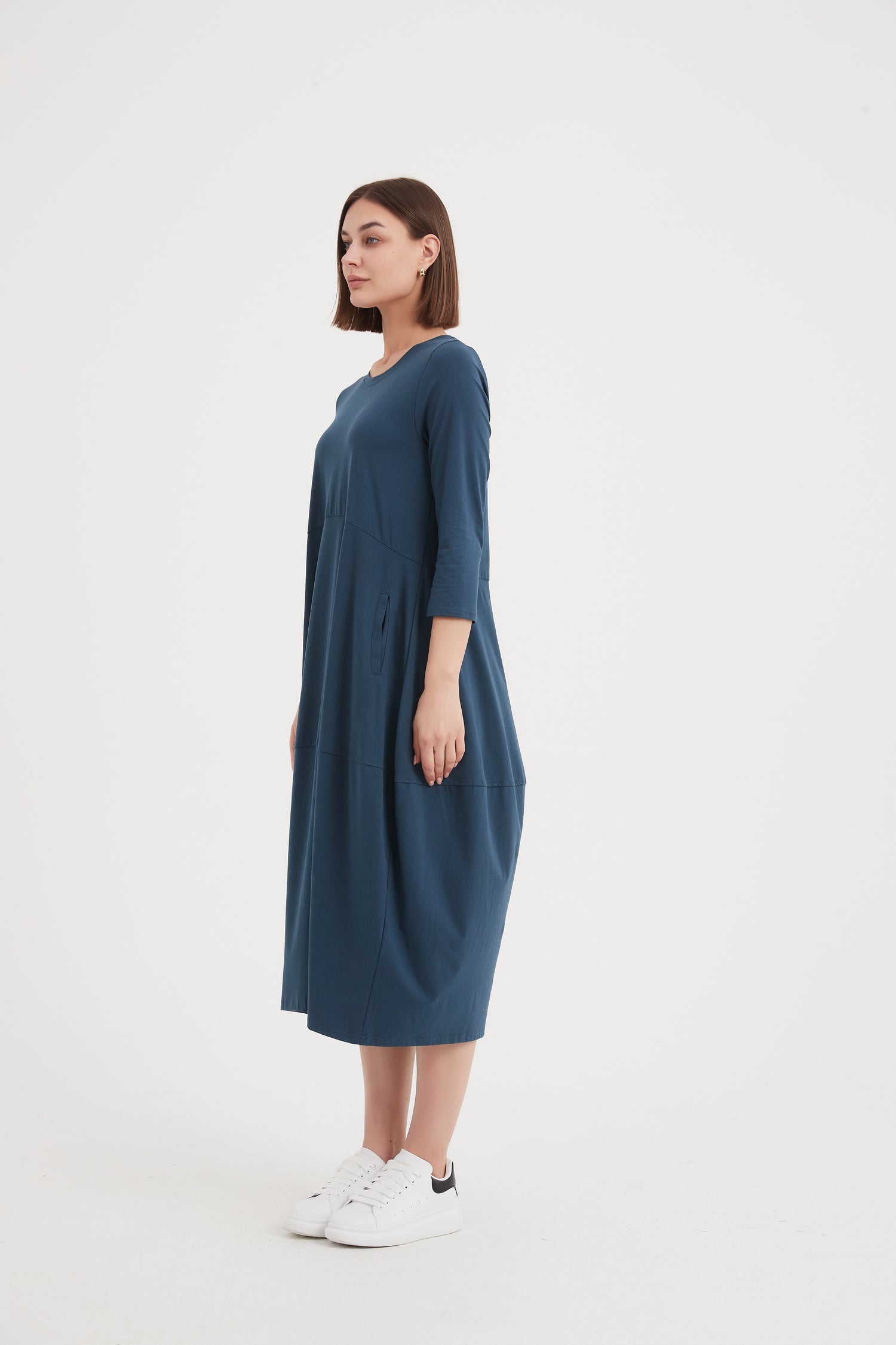 Ovoid Jersey Dress New