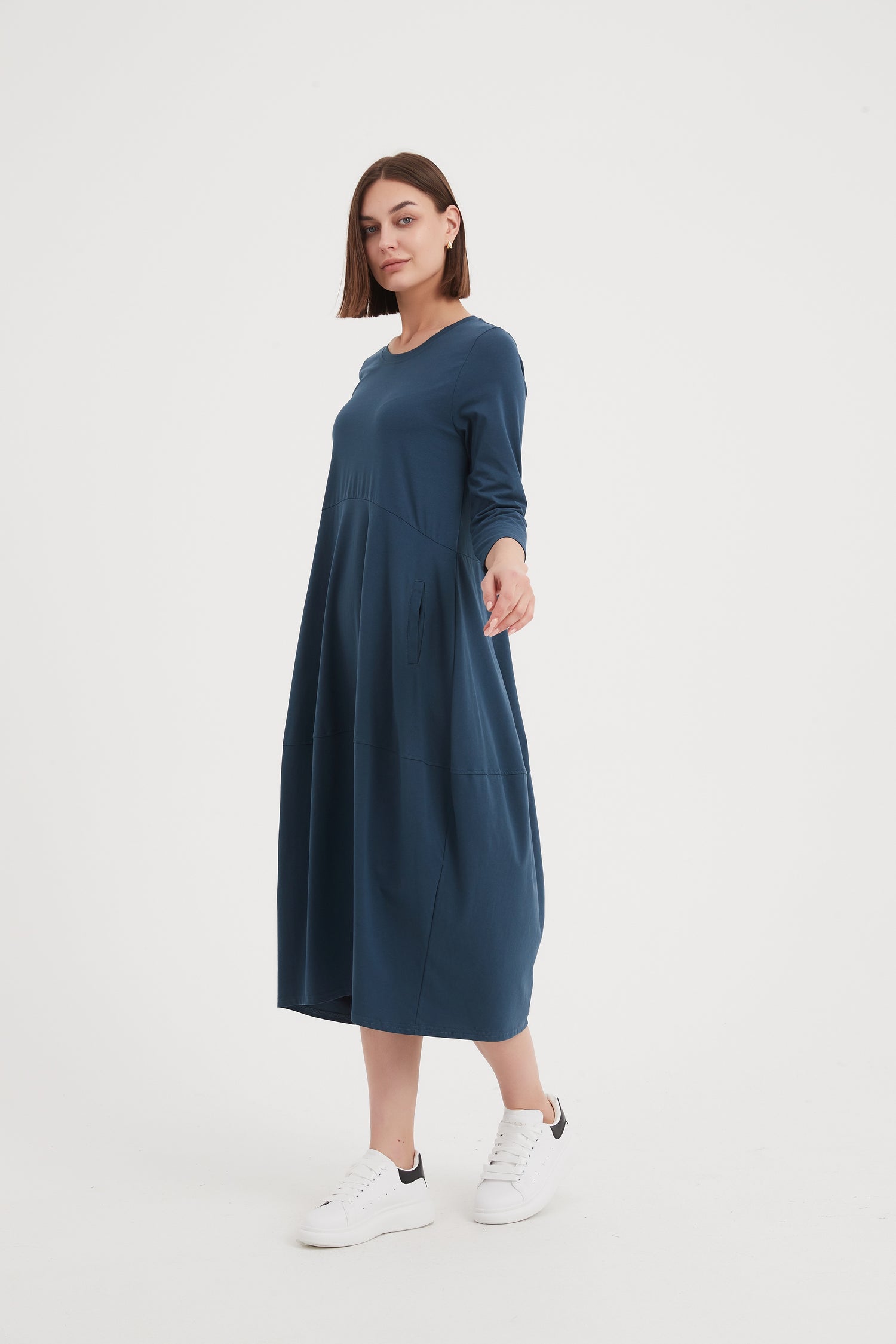 Ovoid Jersey Dress New