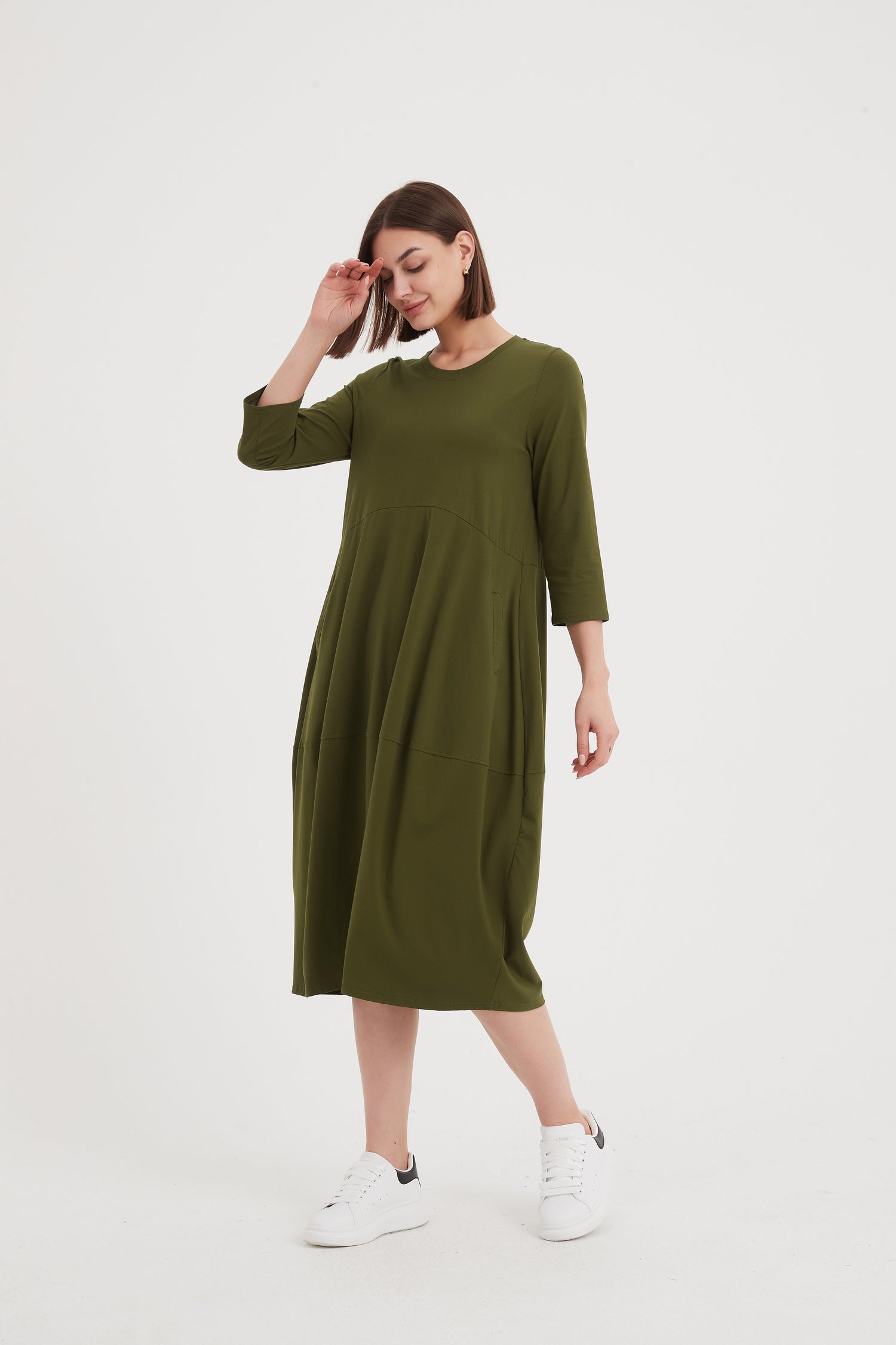 Ovoid Jersey Dress New