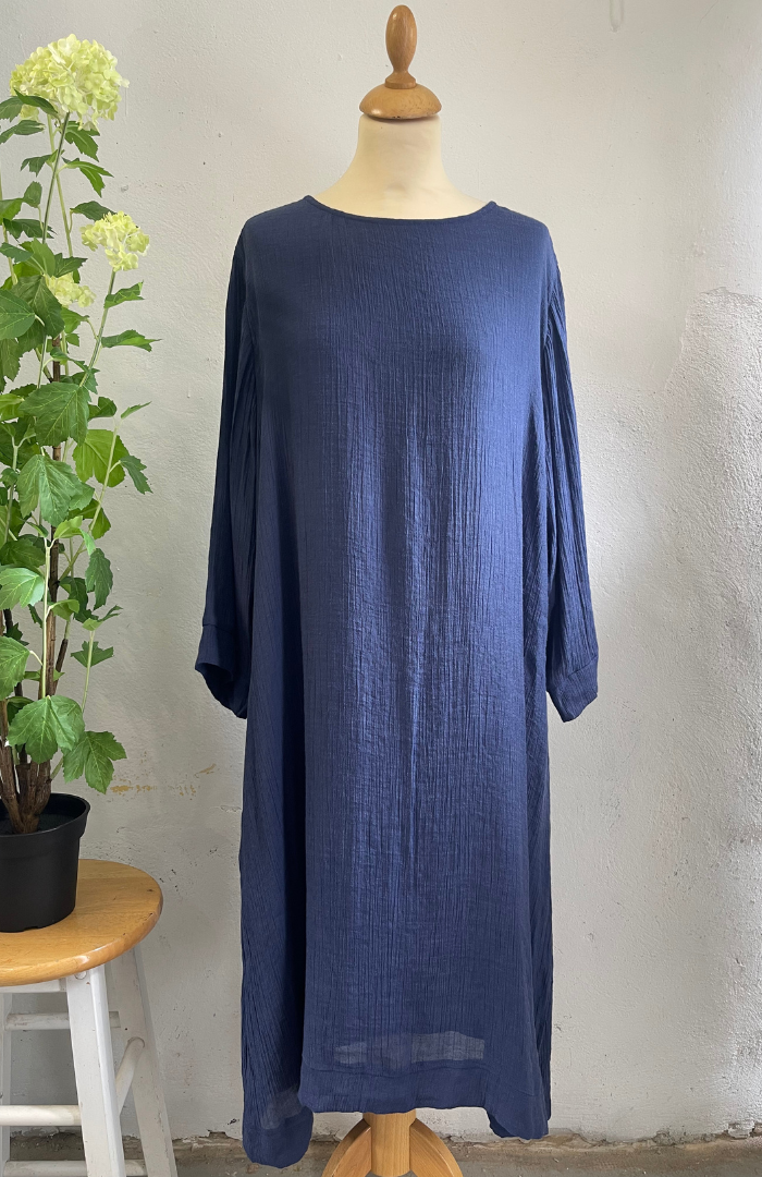 Bamboo 3/4 Sleeve Pocket Dress D40