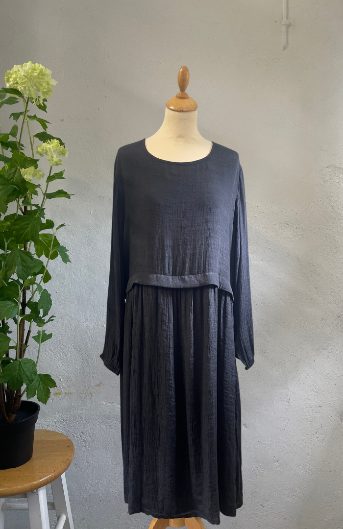 Bamboo Long Sleeve Dress D53