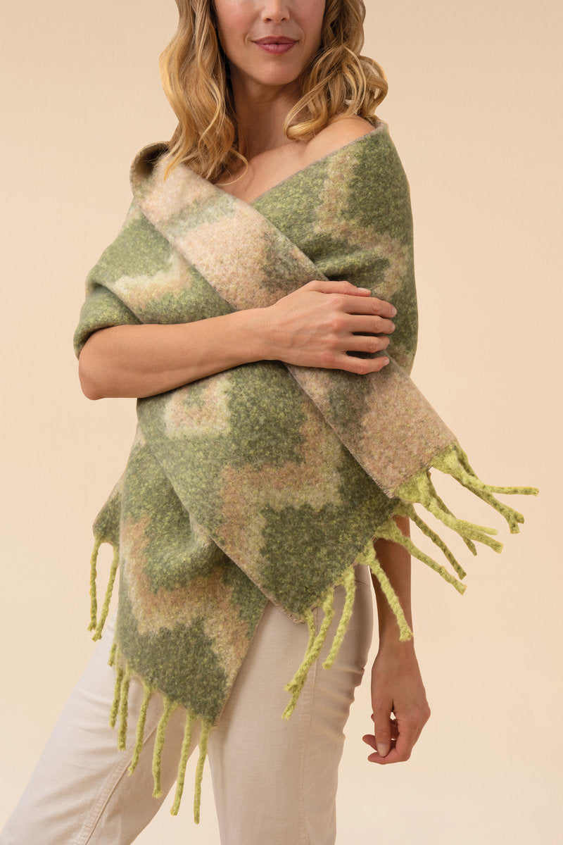 Melia Cosy Scarf - Olive