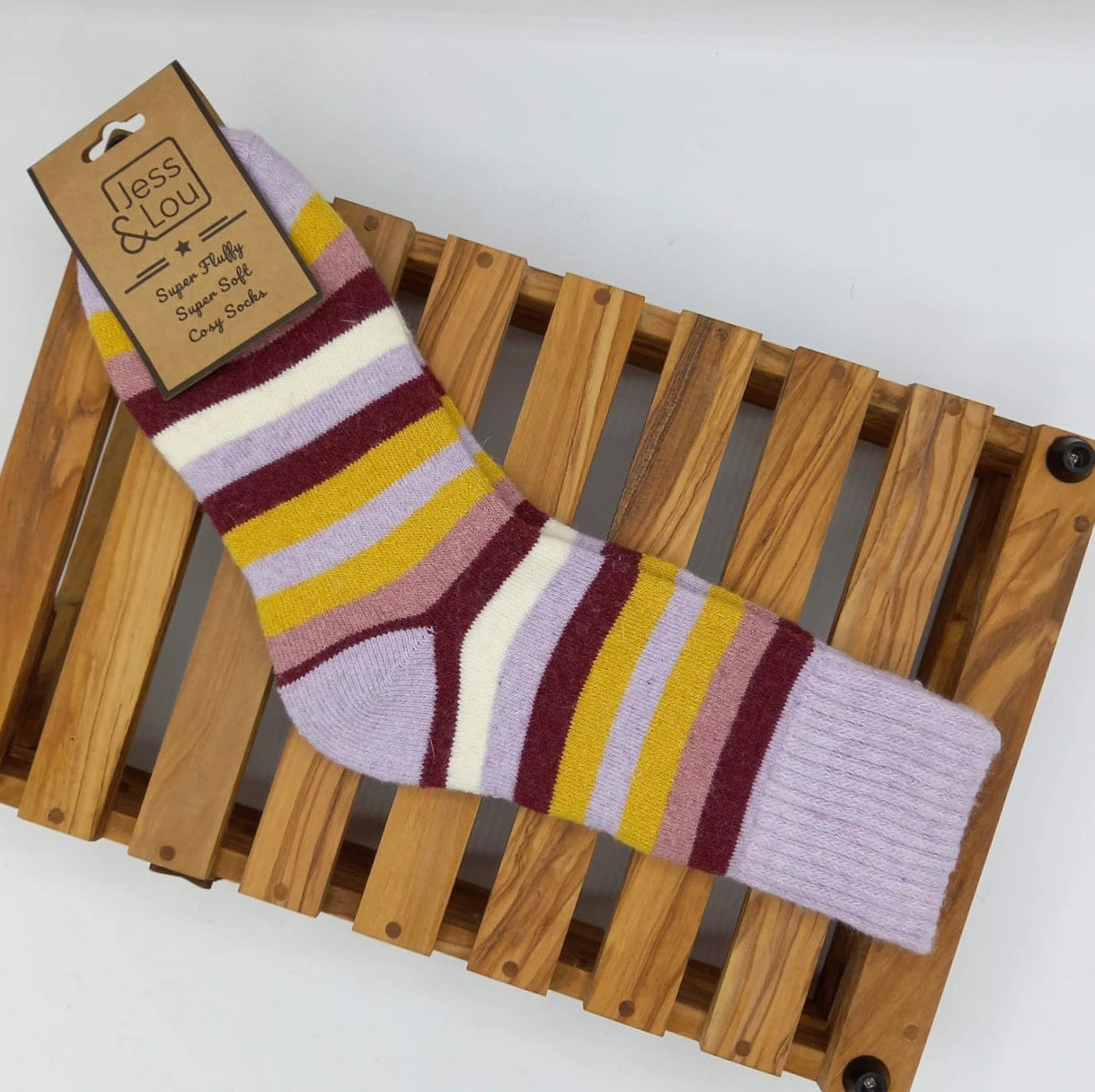 Striking Stripe Cosy Ribbed Socks