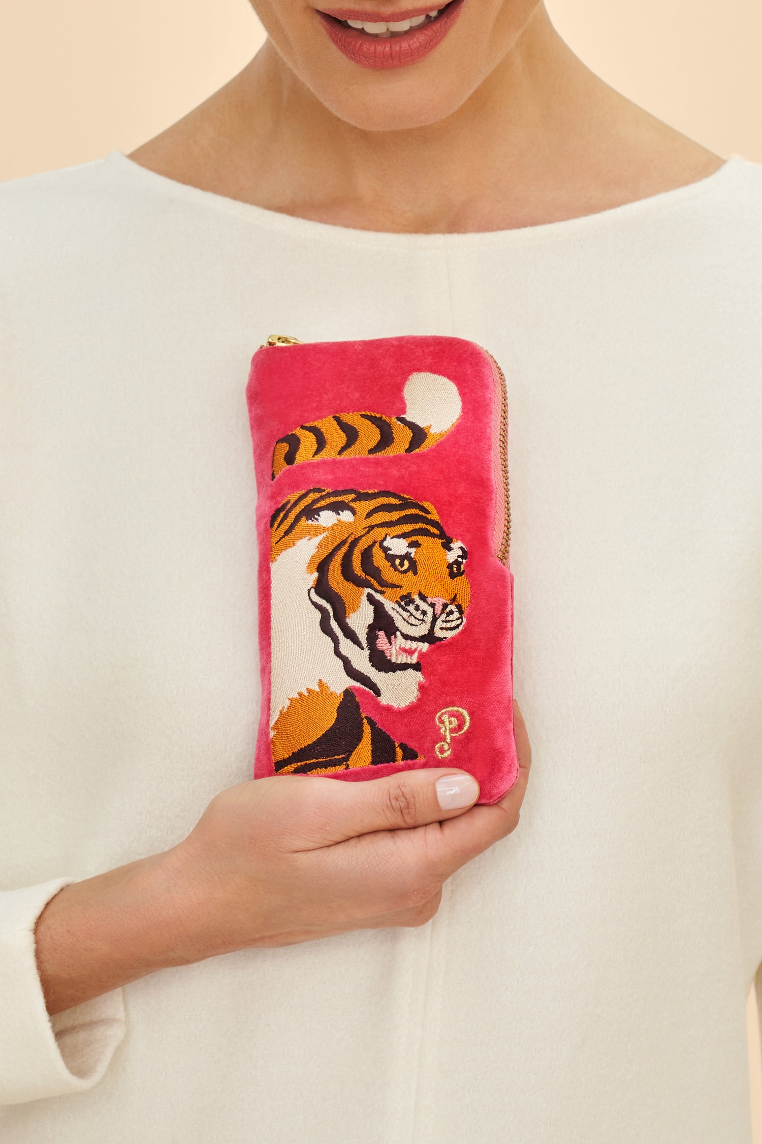 Thrill of the Tiger Sunglasses Pouch