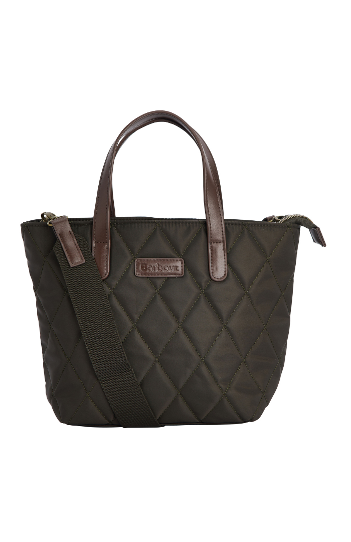 Barbour Mini Quilted Tote Bag