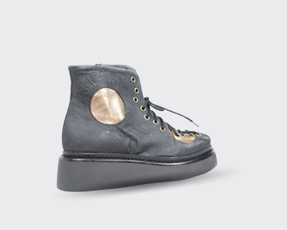 Sol Circle Leather Boots