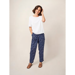 Effie Linen Trousers-White Stuff-Blue Water Clothing