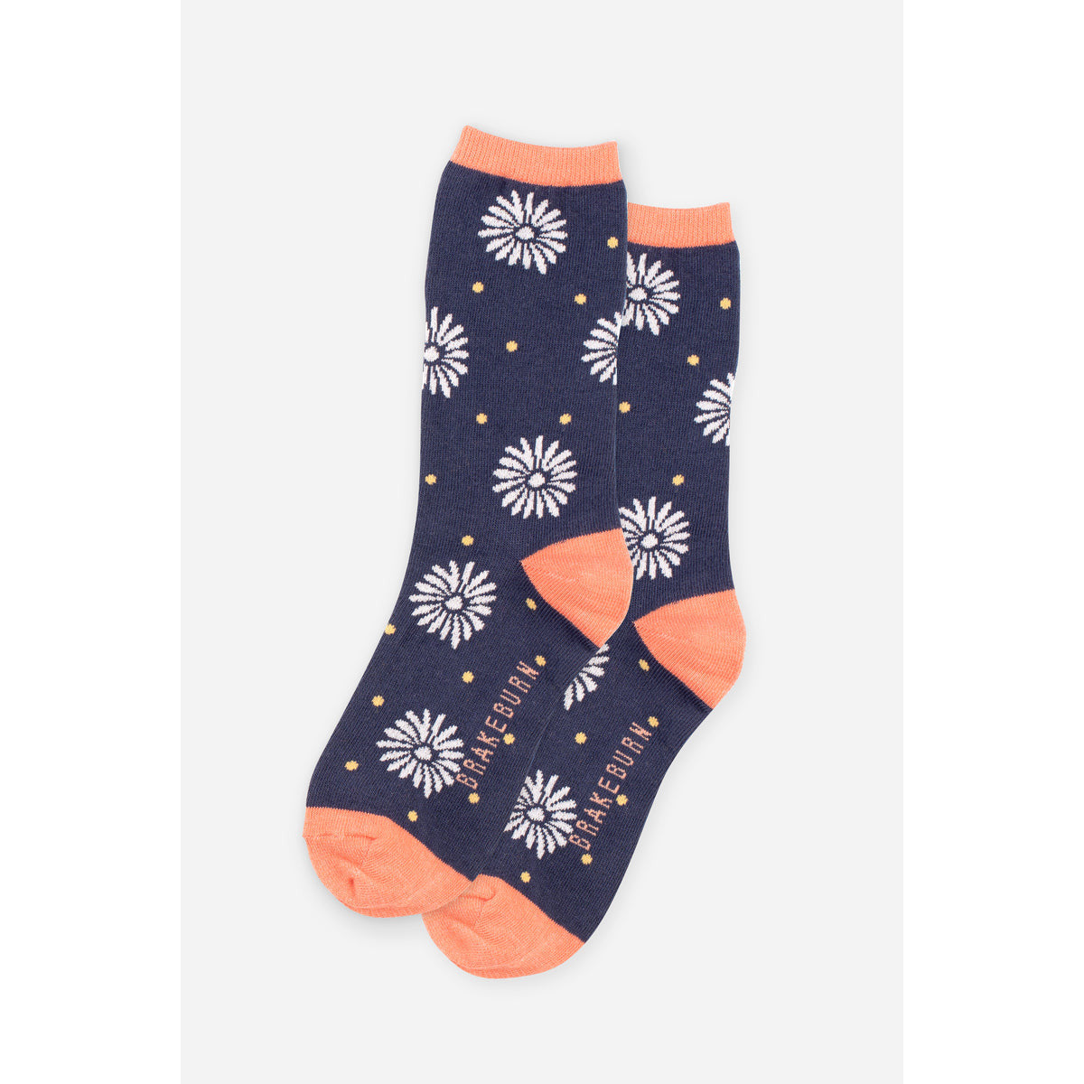 Flower Polka Dot Print Sock - escape