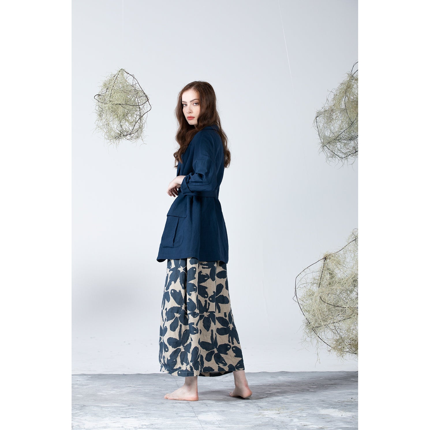 Short Sleeve Dress-Neirami-Blue Water Clothing