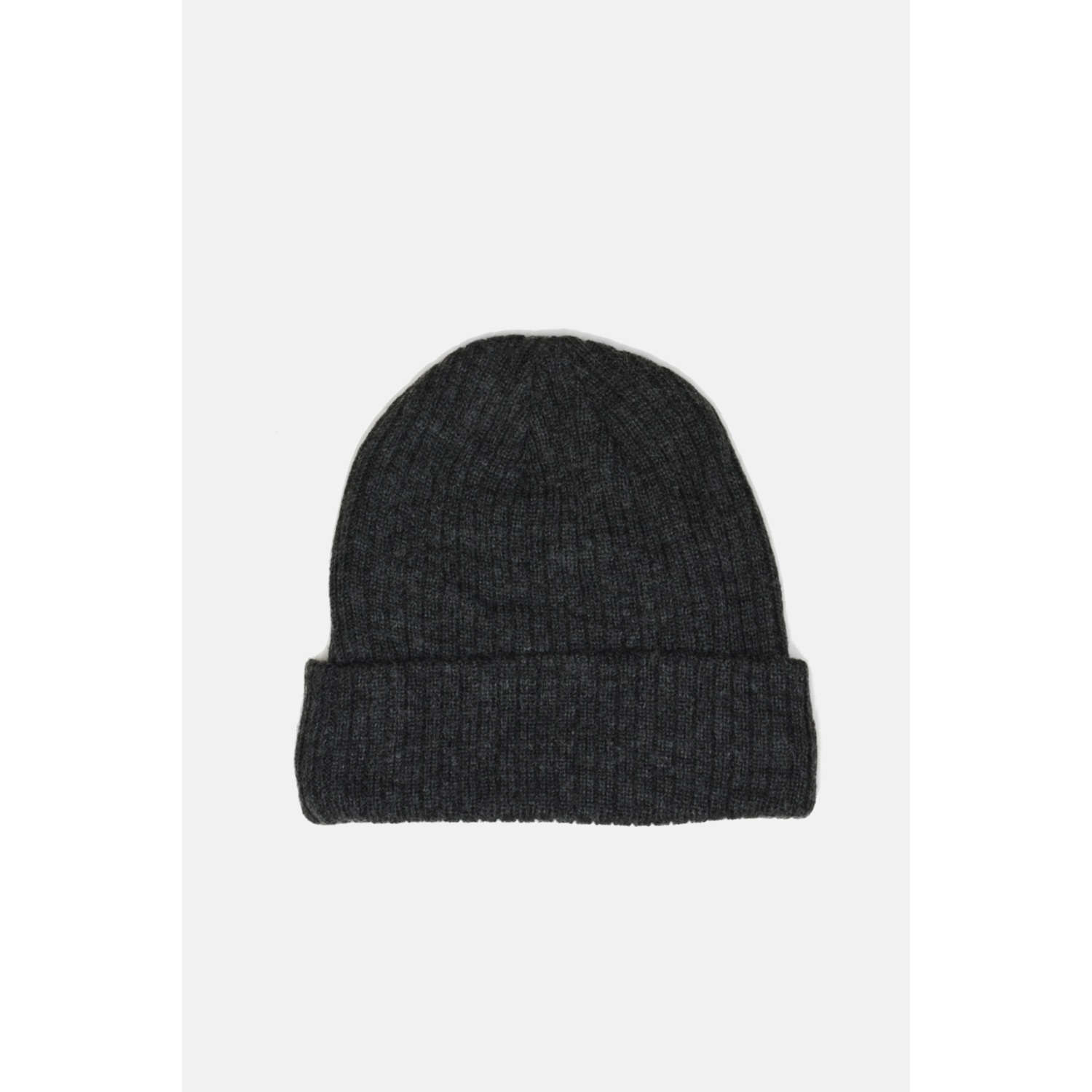Fleeced Lined 100% Wool Beanie Charcoal - escape