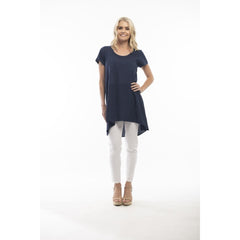 Essential Tunic-Orientique-Blue Water Clothing