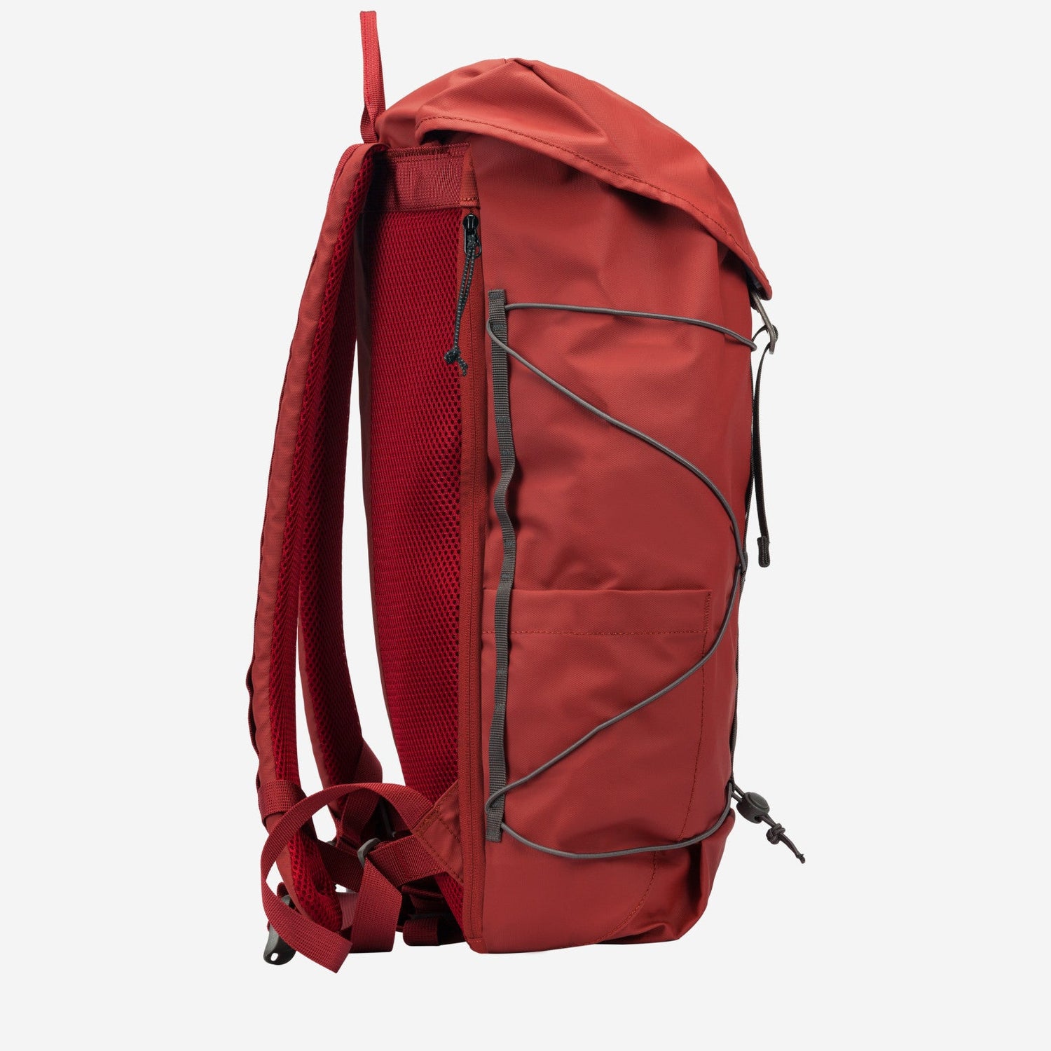 Wharfe Flap Over Backpack 22L Red - escape